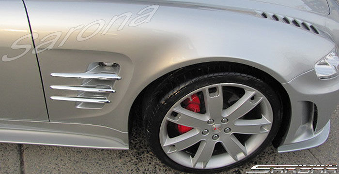 Custom Maserati Quattroporte Fenders  Sedan (2005 - 2010) - $1290.00 (Part #MR-001-FD)
